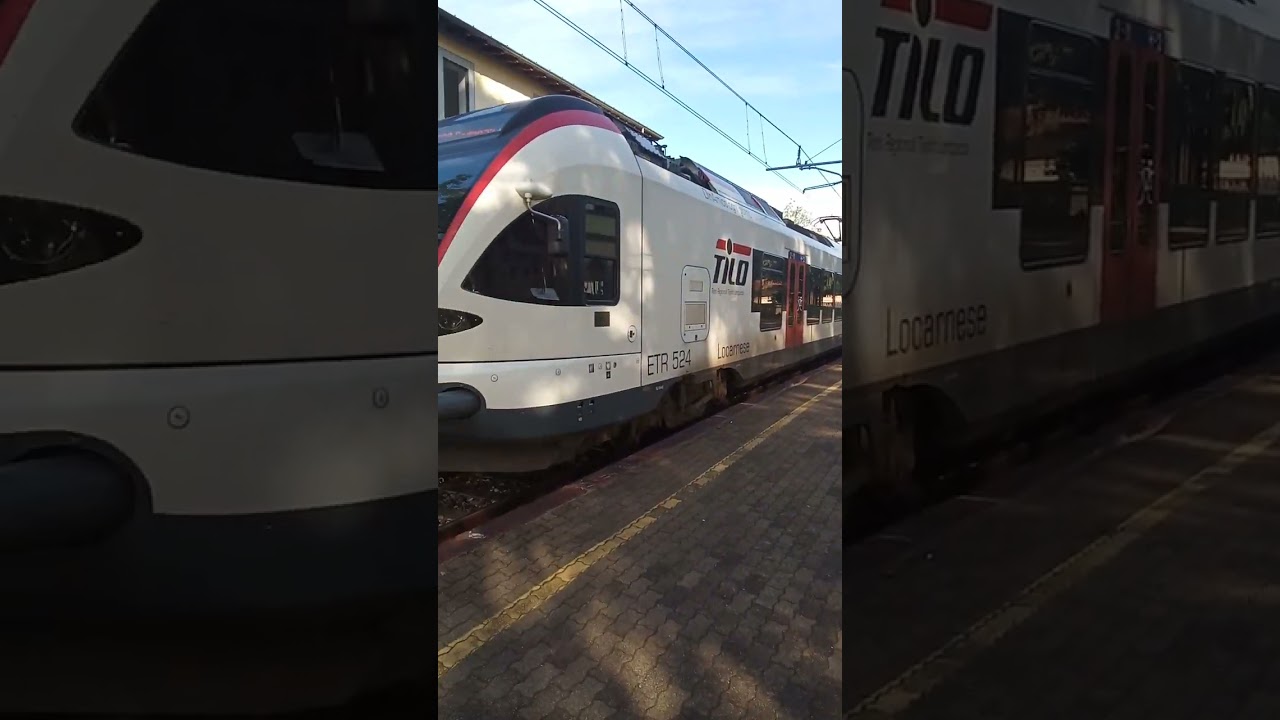 Besozzo.. treno passeggeri Pari. Anno 2024.
