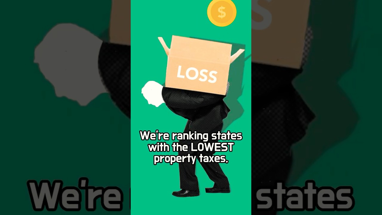 🏡💸 ※Top 10 States with the LOWEST Property Taxes in 2025!
