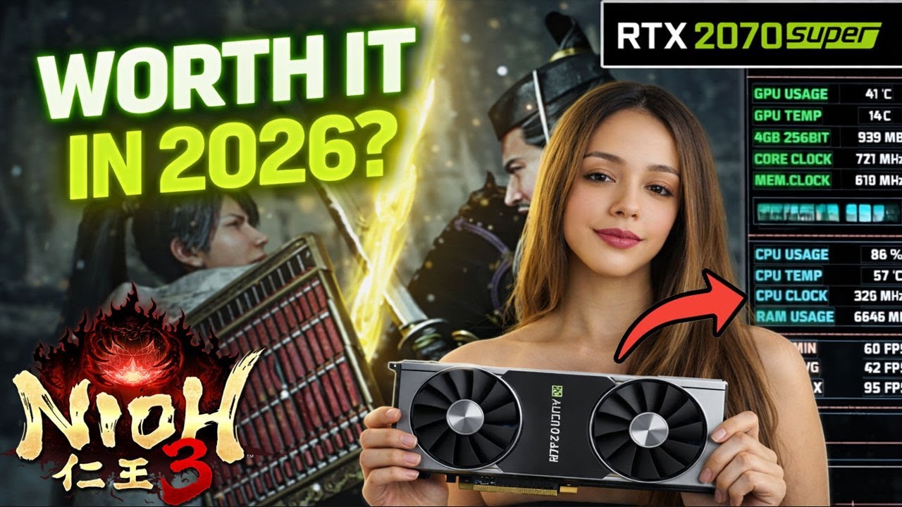 Nioh 3 on RTX 2070 Super in 2026 — High Settings 1080p | Still Playable?