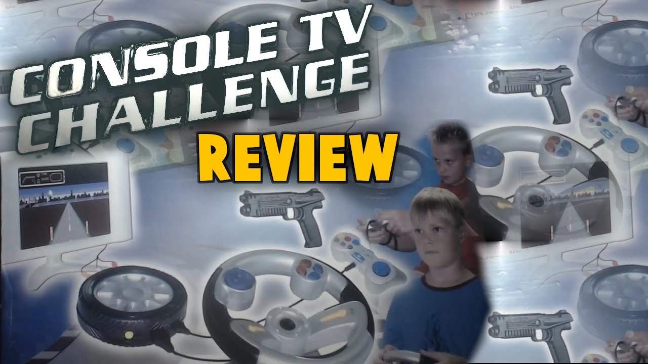 Console TV Challenge Review 17 Games Wheel Plug n Play Unboxing Bootleg / Clone - Fast & Furious?!