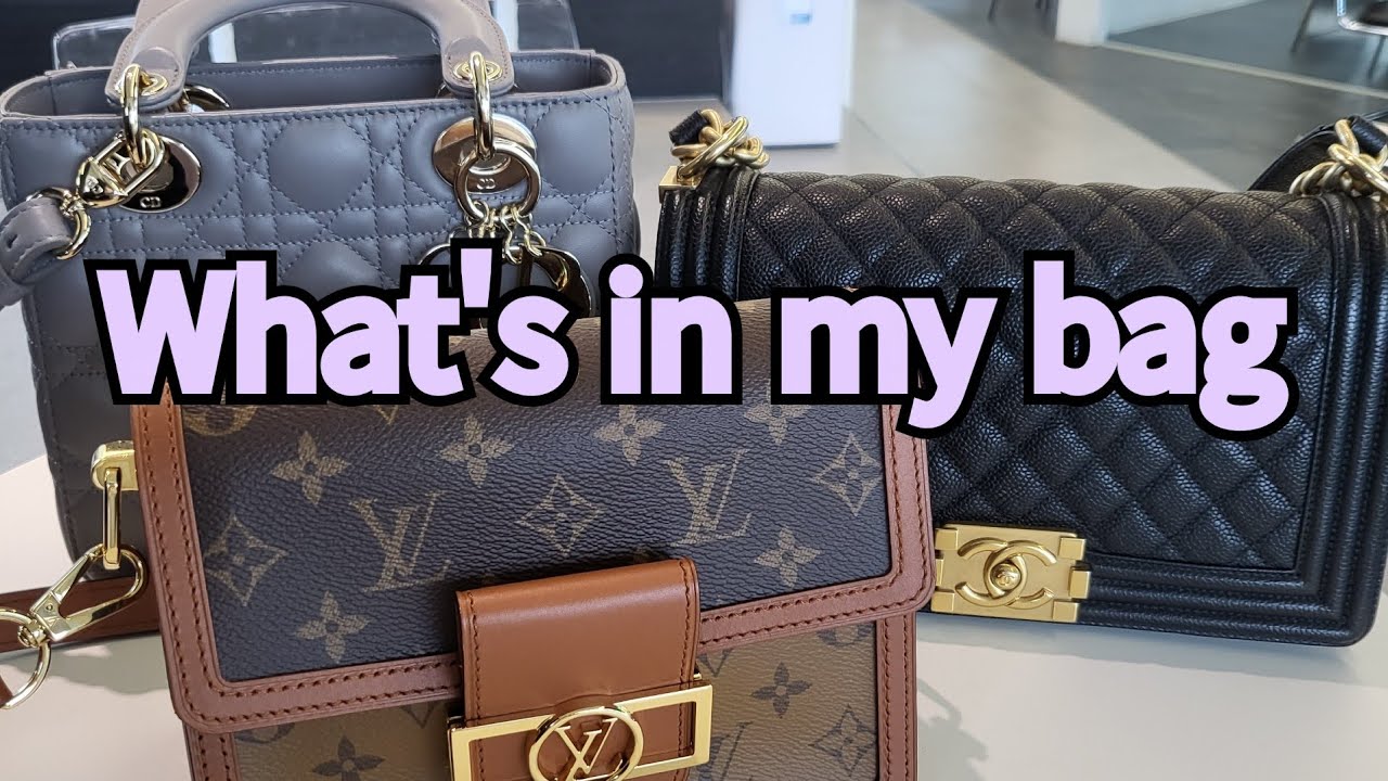 What's in my bag 왓츠 인 마이백 /30대 직장인 가방/디오니카페