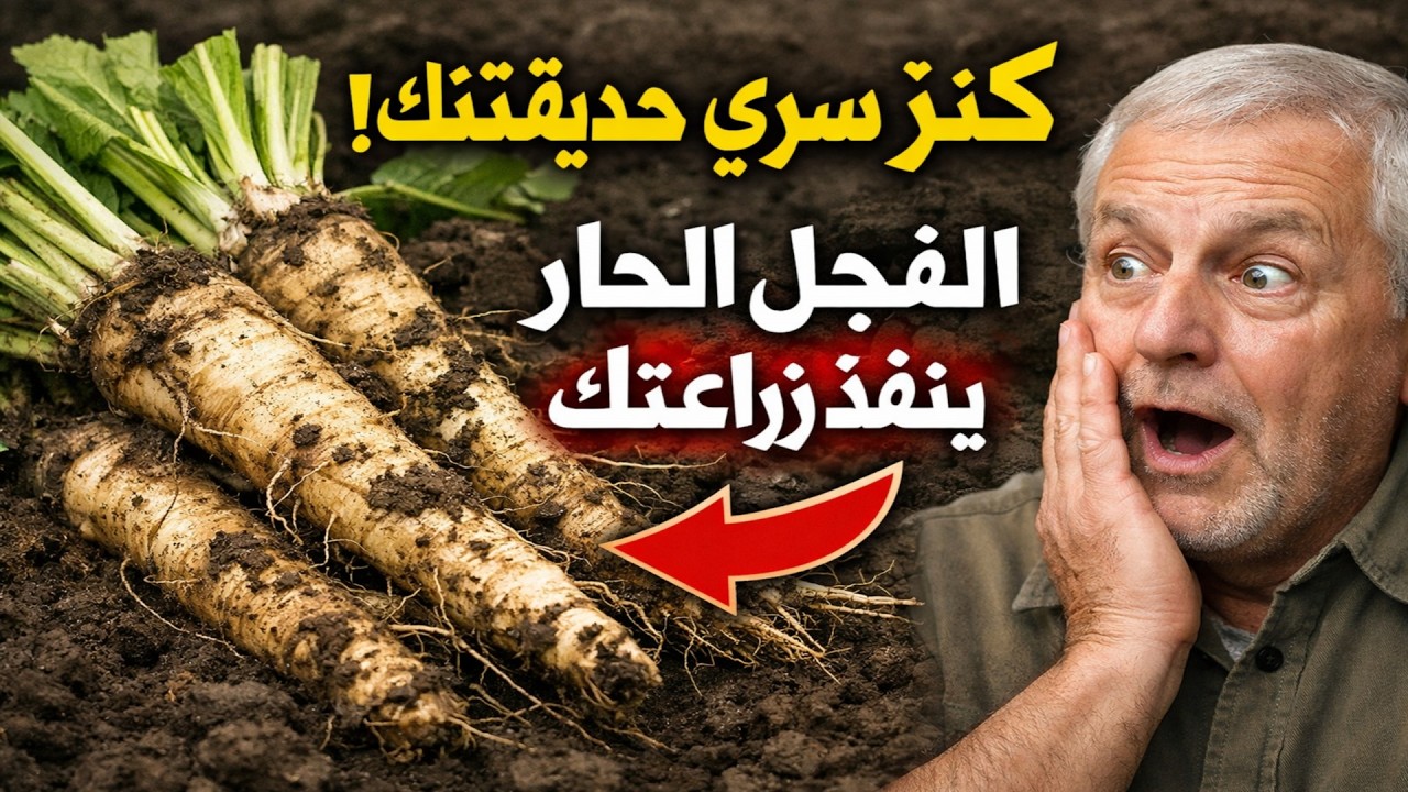 الكنز المدفون في حديقتك: الوظائف الخفية للفجل الحار التي ستغير زراعتك للأبد!