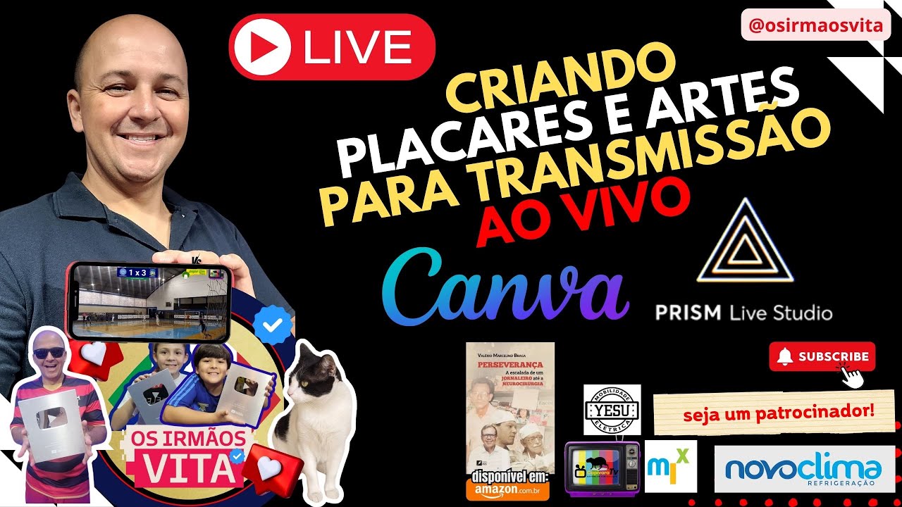 # 🎨⚽ COMO FAZER UM PLACAR DE FUTEBOL NO CANVA PARA O PRISM LIVE (PASSO A PASSO) 📊🔥