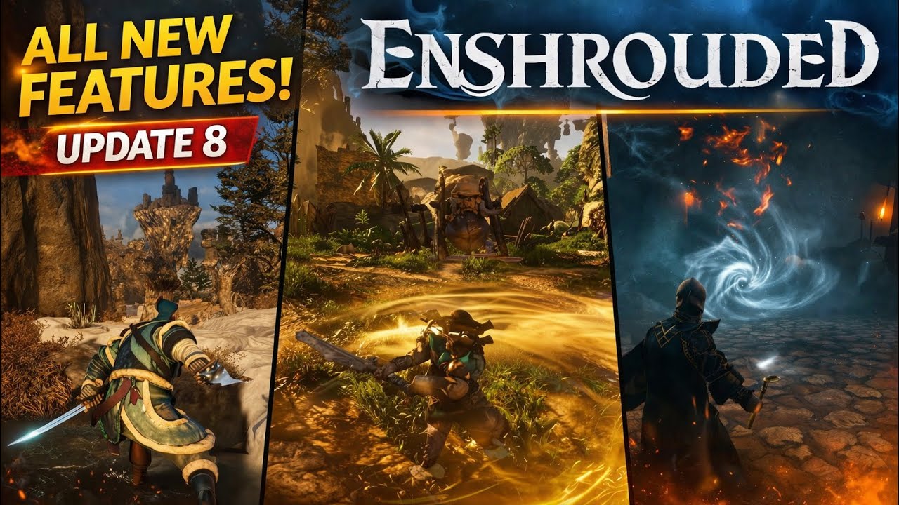 Insane update 8 Enshrouded highlights 