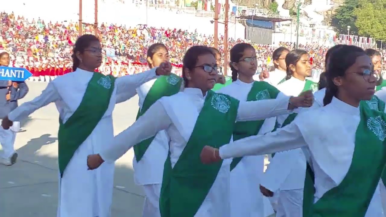 Sri Sathya Sai Women Campus March Past 2023