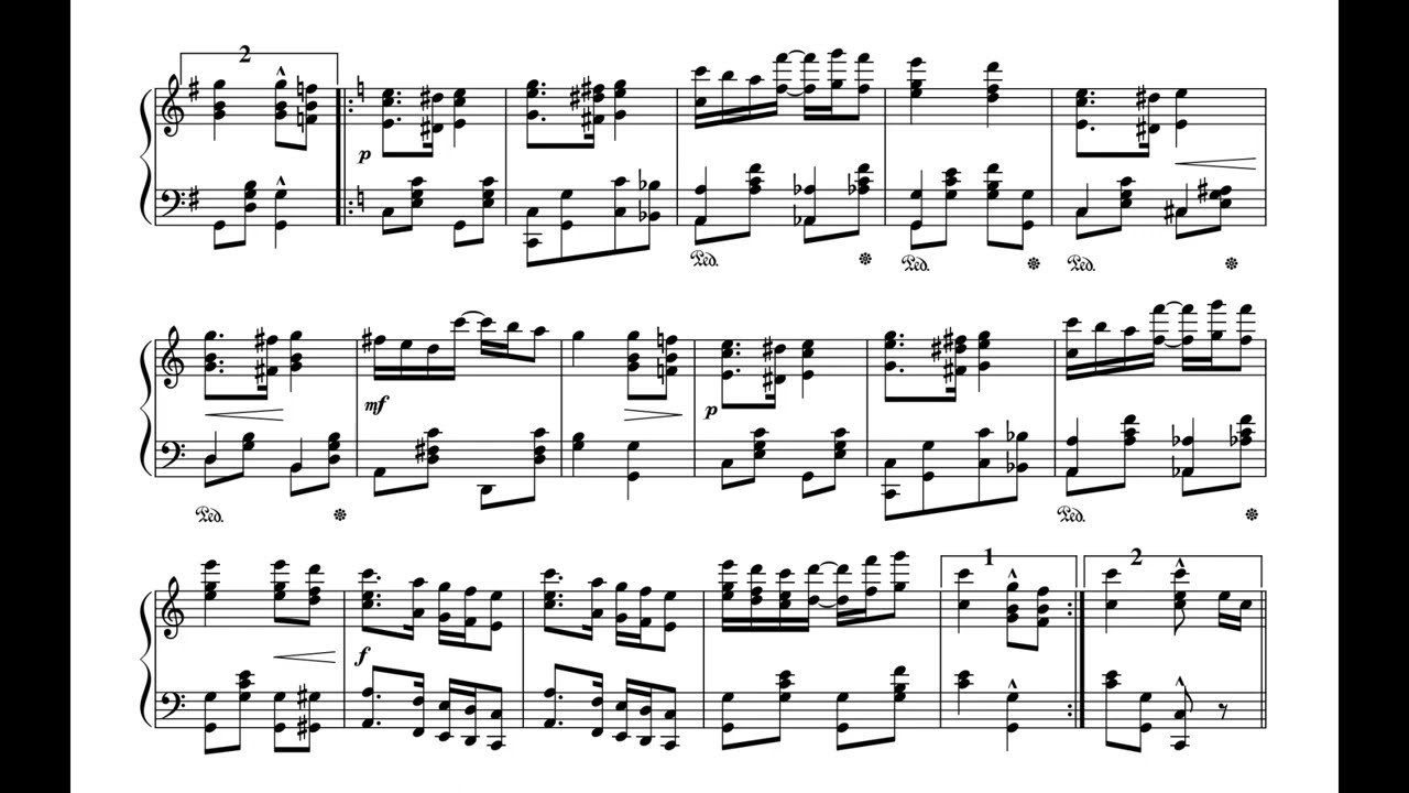 Scott Joplin - The Sycamore: A Concert Rag (1904)