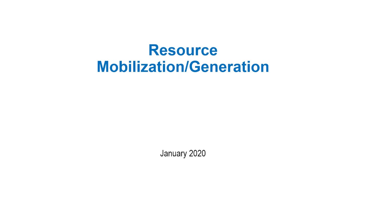 What is Resource Generation?