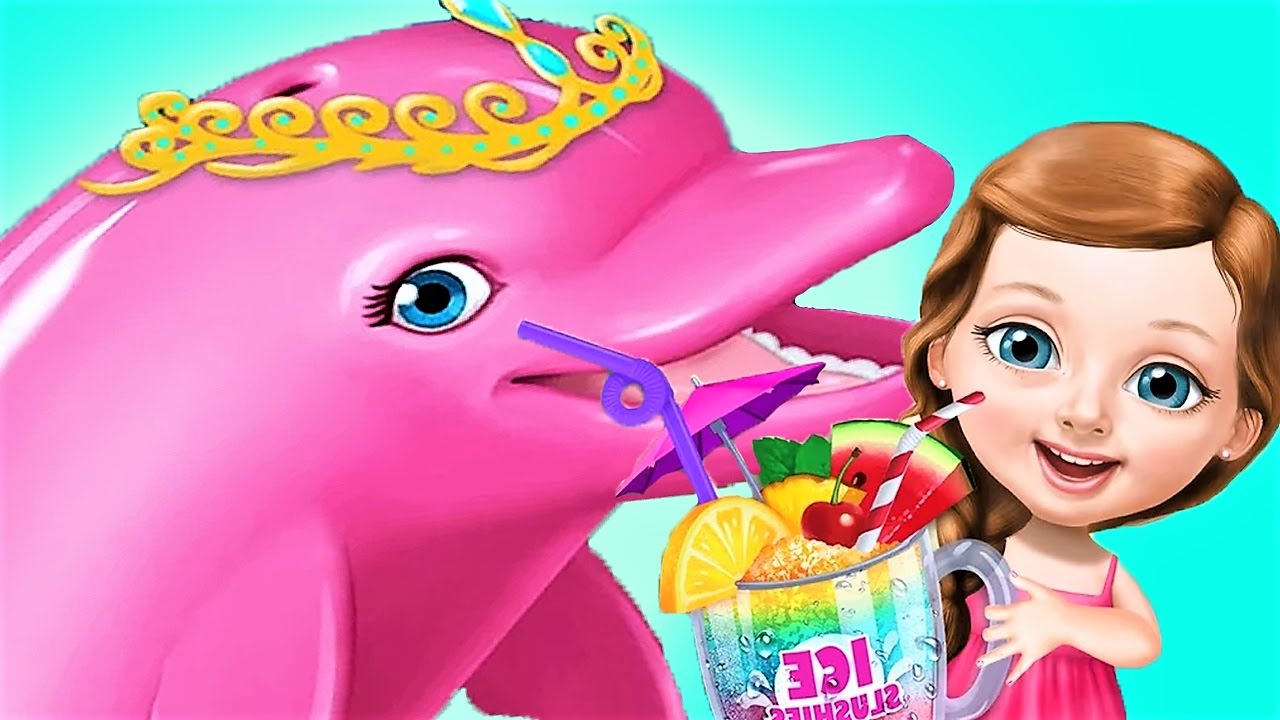 Sweet Baby Girl Summer Fun Play Boat Party, Ocean clean up  - Beauty makeover game