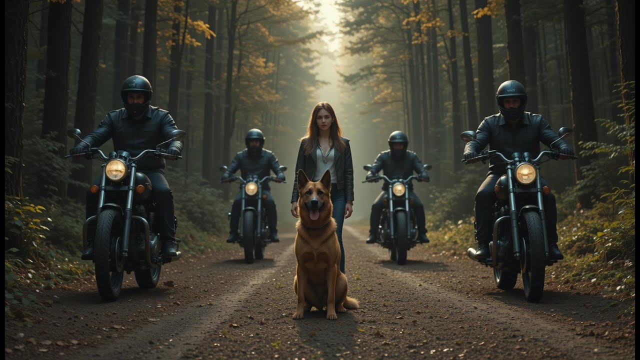 Bikers Threaten Girl-They Had No Idea Her Dog Is well Trained K9 Dog | Dog Pet Film Story