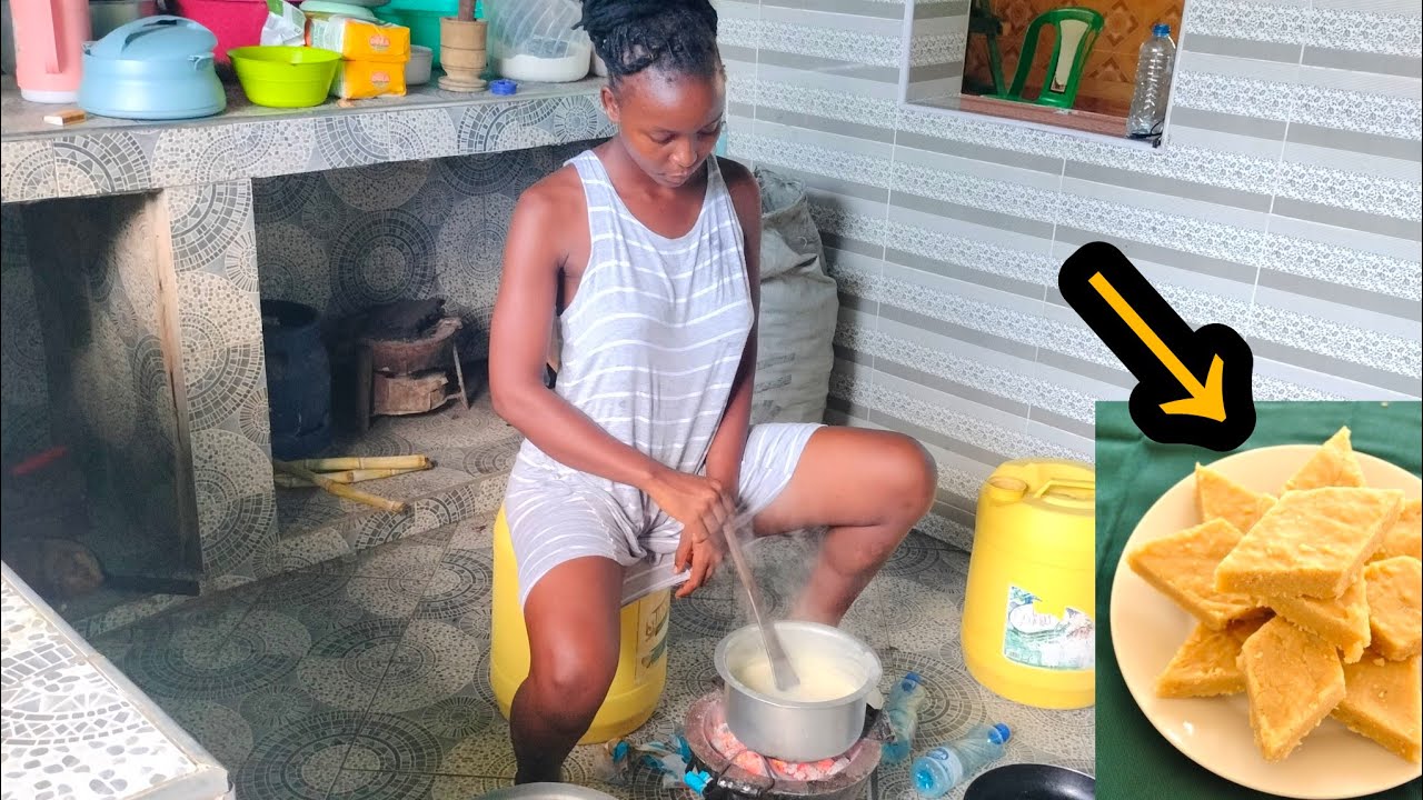 COOKING THE MOST APPETIZING FUDGE//LABANIA ZA MAZIWA//KENYAN MILK FUDGE 😋