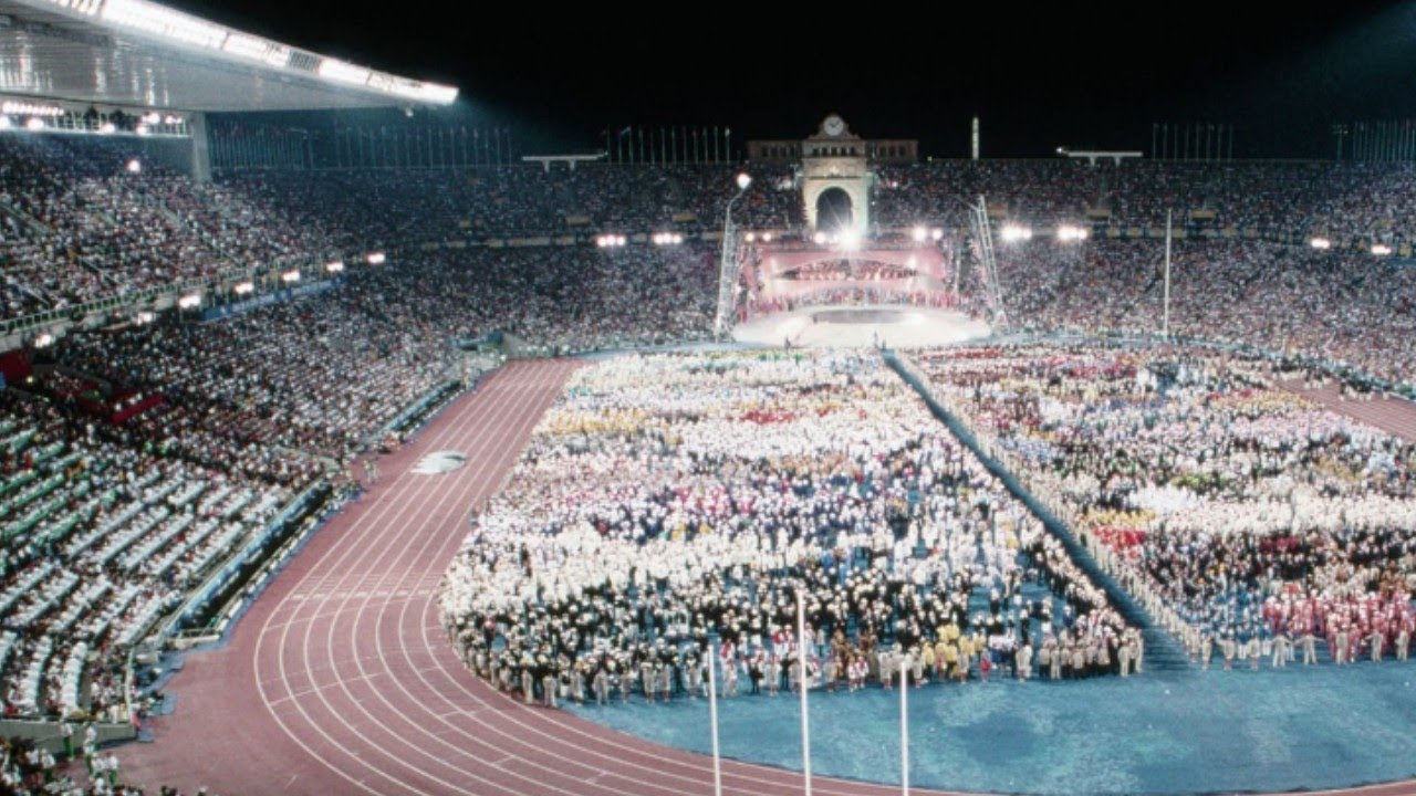 Barcelona 1992 Olympics Opening Ceremony on Ch. 7, part 2 (25 July 1992)