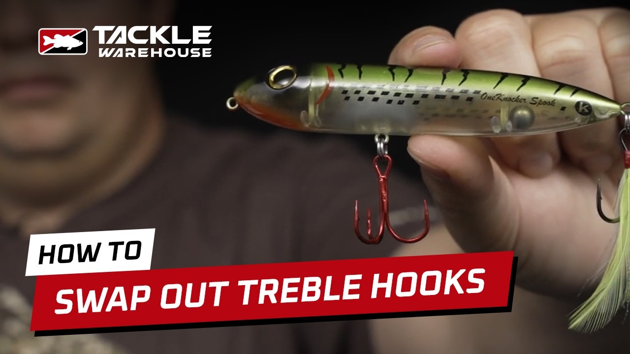 How-To Replace Treble Hooks on Your Fishing Lures