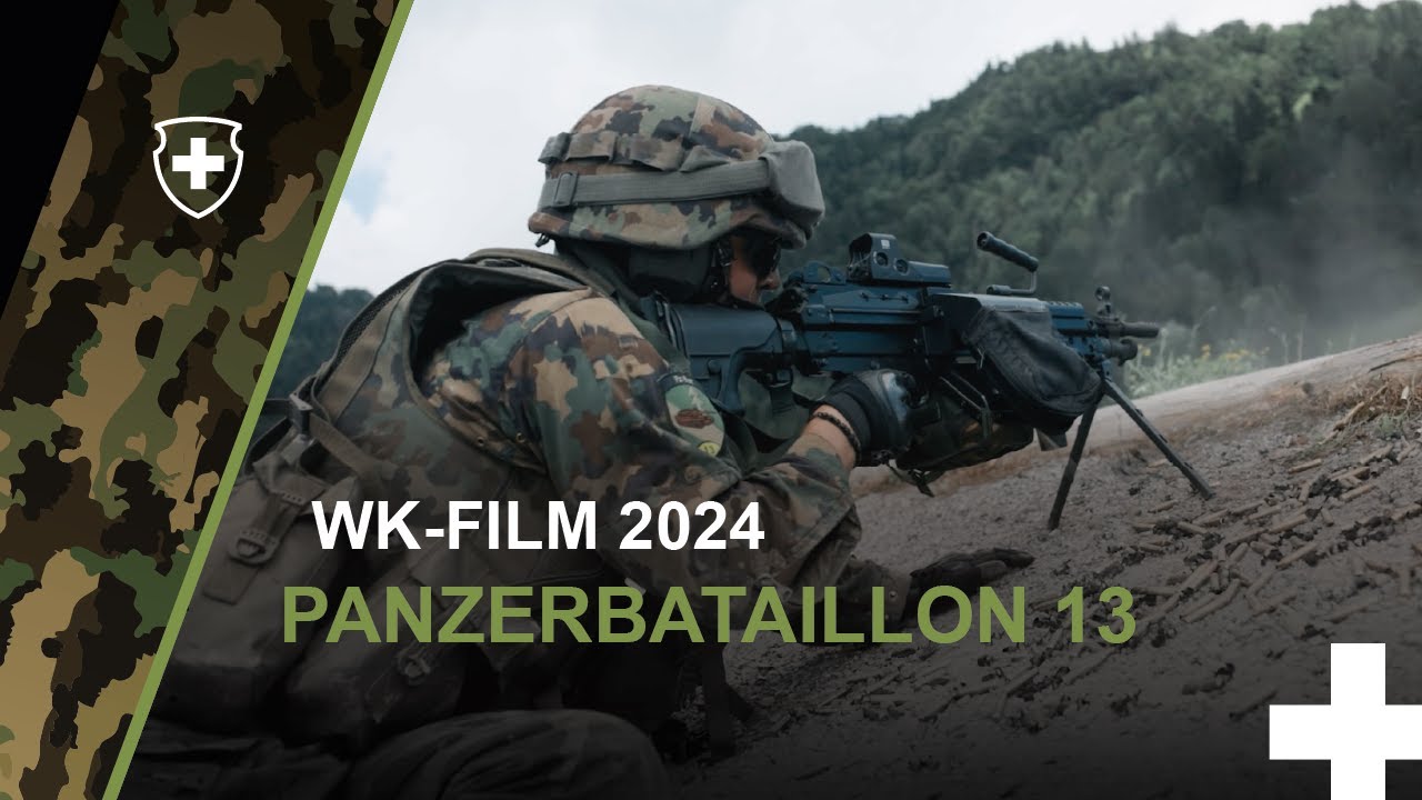 Das Panzerbataillon 13 der Schweizer Armee &ndash; WK-Film 2024