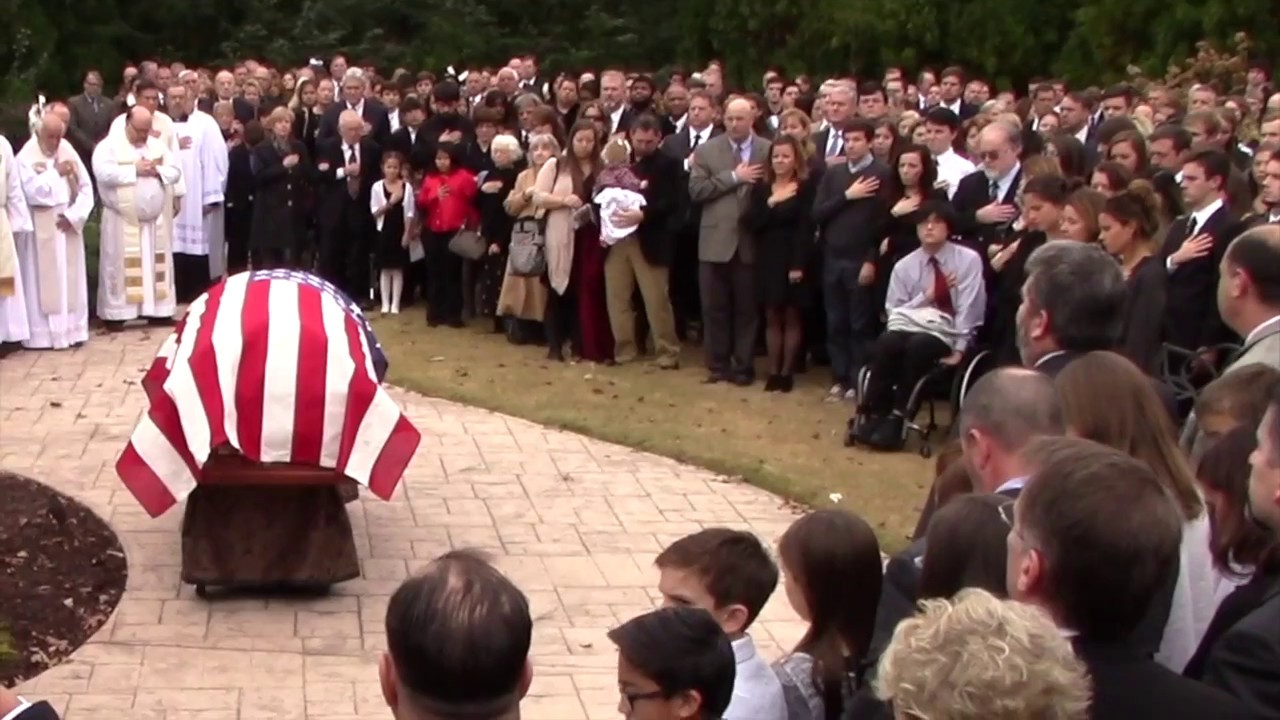 Jeff Spillane Funeral - Military Honors