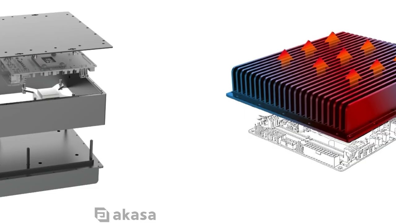 Akasa Unveils Pascal MX Waterproof Fanless Thin Mini ITX Industrial Case