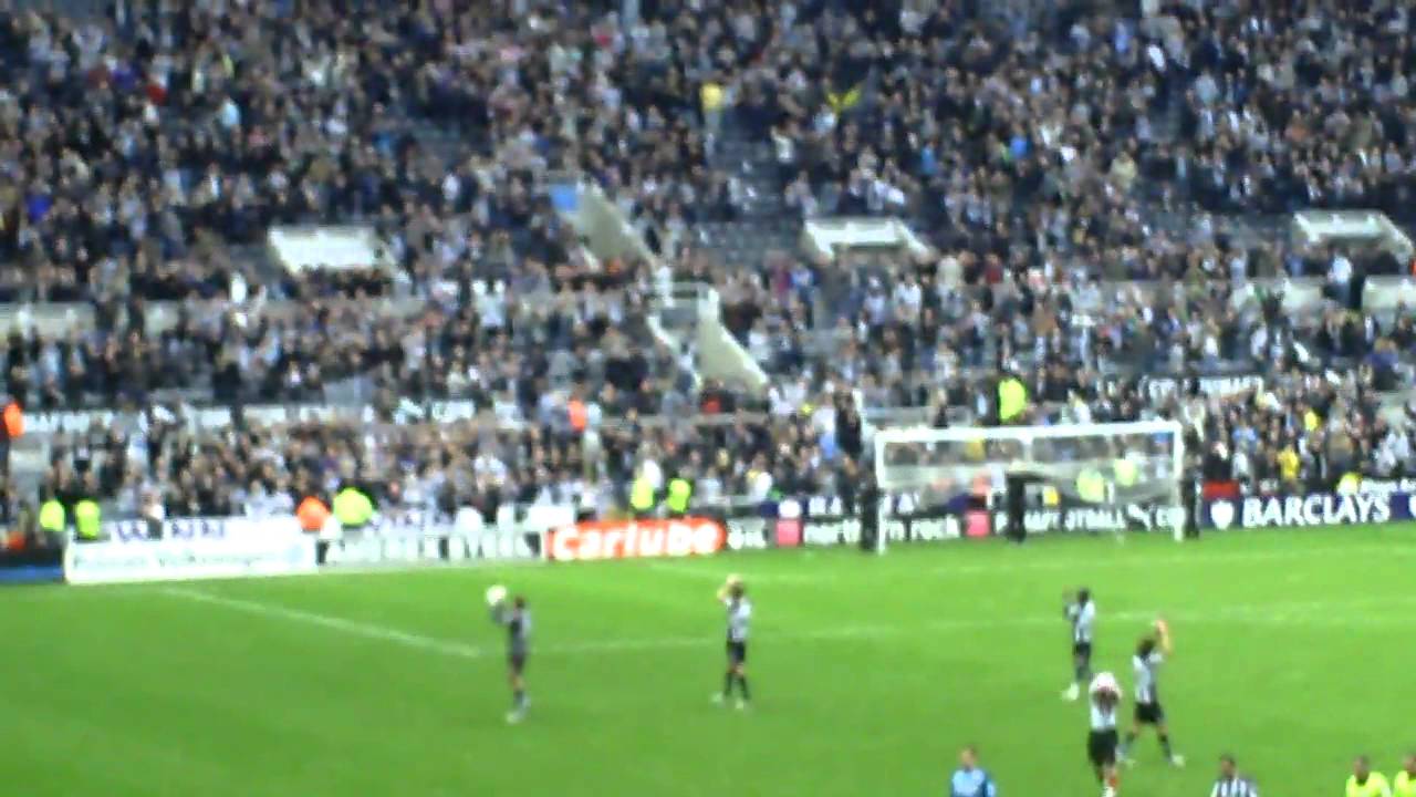 Newcastle Sunderland 5-1 end of match. Chant oh what can it mean to a sad mackem bastard