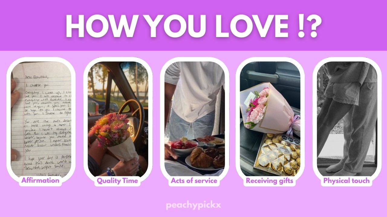 Your Love Language Isn’t What You Think 👀💌 | Aesthetic Personality Quiz 🫧