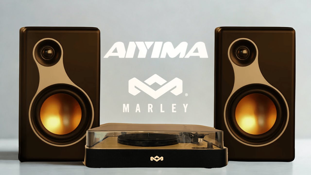 J’ai testé les enceintes AIYIMA S500 et la platine House of Marley Revolution : un BON combo ?