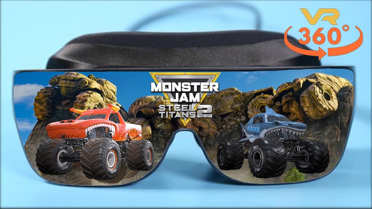 Monster Jam Steel Titans 2 in 360 Degree [VR 360&deg;]