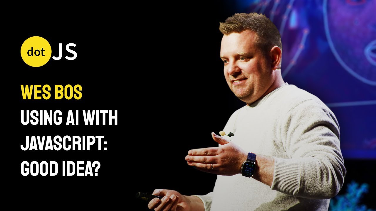 Using AI with JavaScript: good idea? - Wes Bos - dotJS 2025
