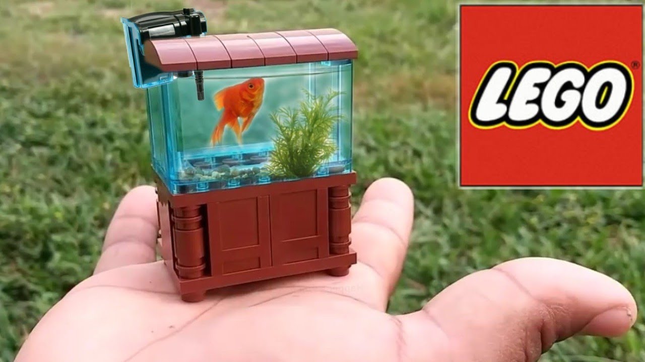 LEGO Miniature FISH AQUARIUM!