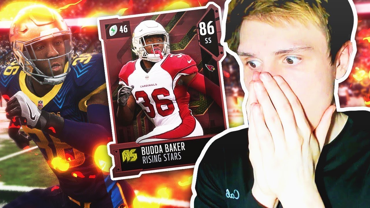 Gameplay With 86 *RISING STAR* Budda Baker - HOW GOOD IS RISING STAR BUDDA BAKER? - MADDEN 19