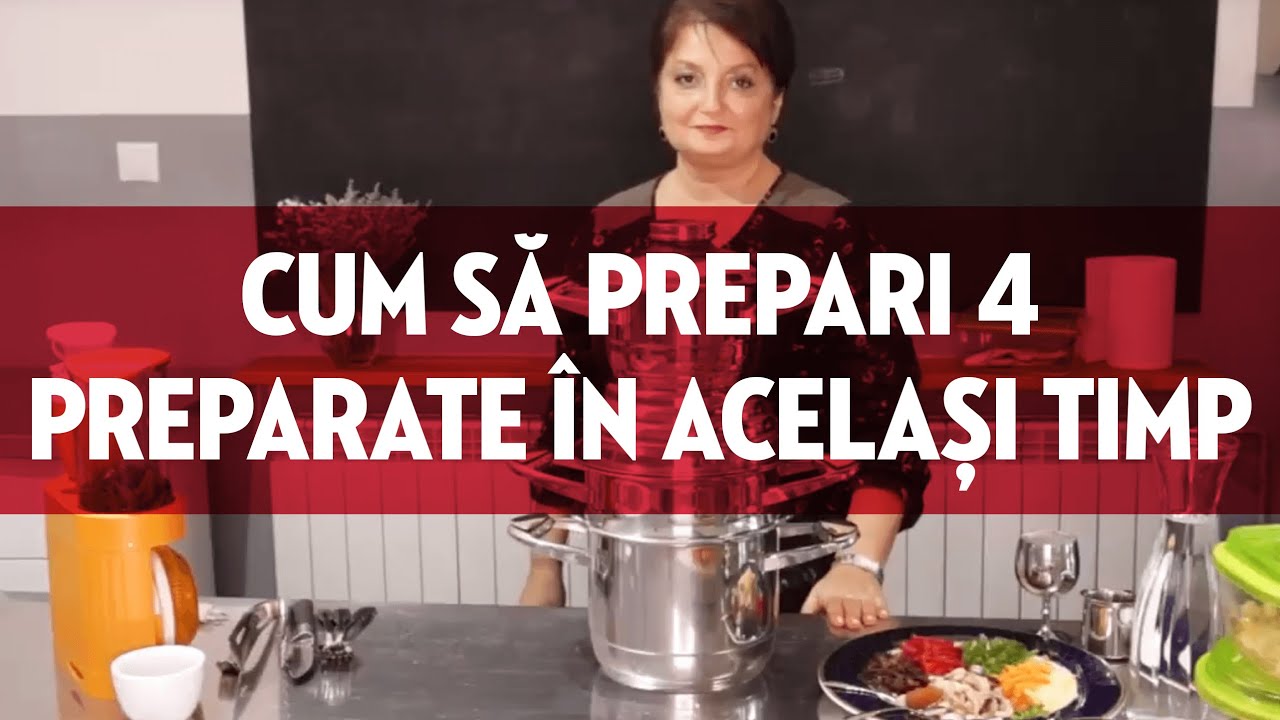 SISTEMUL DE GATIRE LA ABUR! CUM SA PREPARI 4 PREPARATE IN ACELASI TIMP