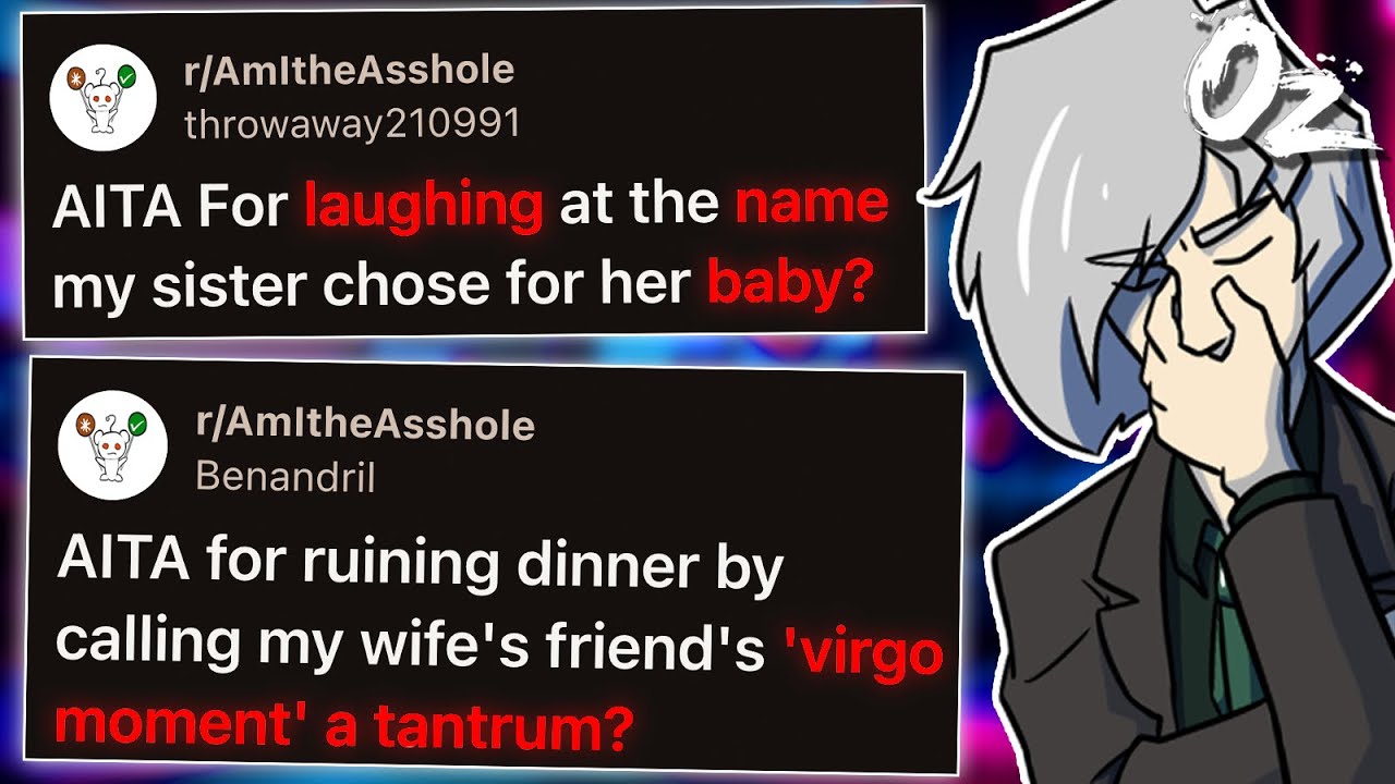 r/AITA For laughing at my sister's baby's name?