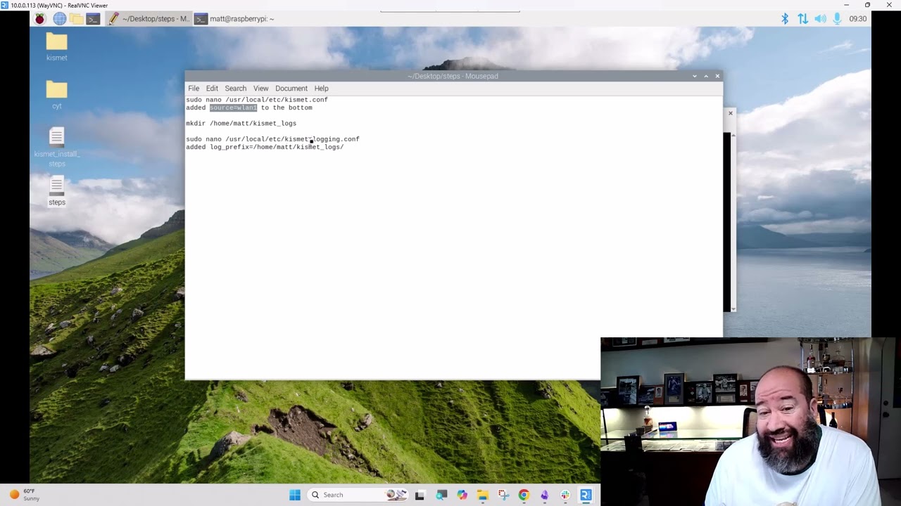Chasing Your Tail on a Raspberry Pi 5 Part 1
