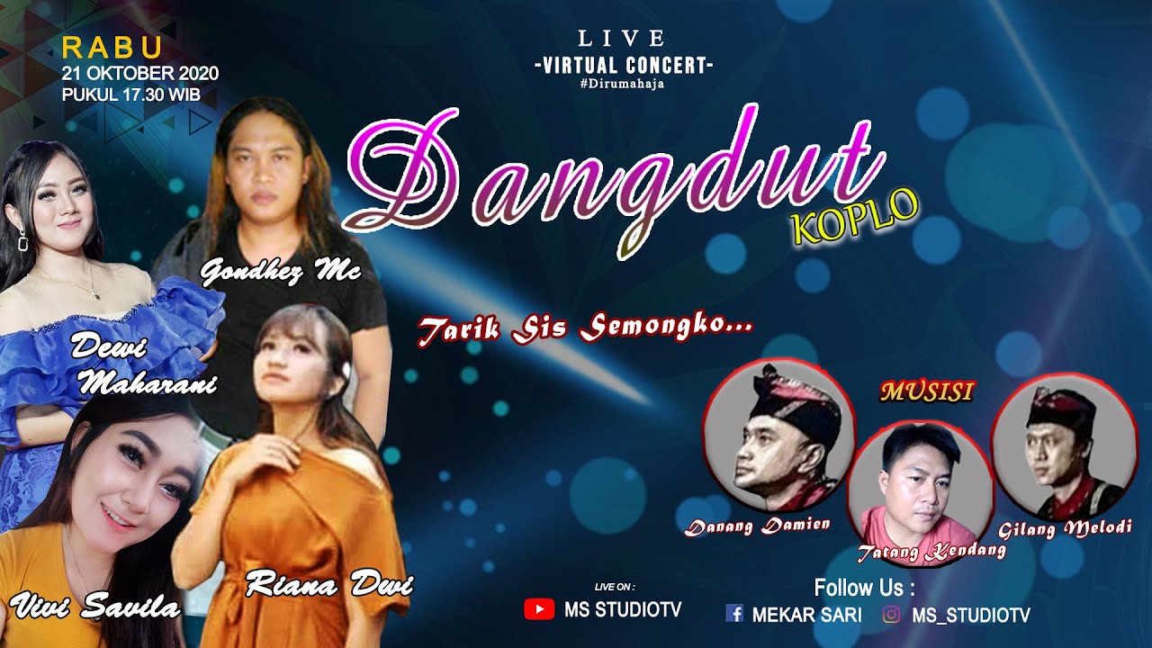 LIVE KONSER VIRTUAL DANGDUT KOPLO || #DiRumahAja || 21/10/2020