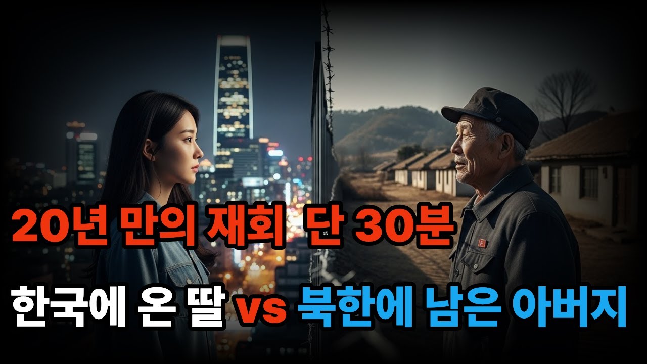 한국에 온 딸, 북한에 남은 아버지     #탈북민실화 #이산가족 #북한가족