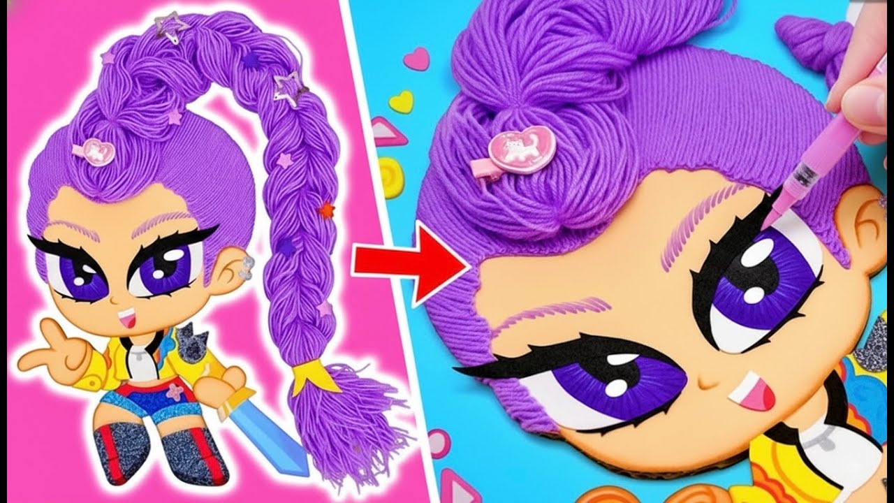 👑 Porta accessori fai-da-te con Rumi ✨ Grande creazione luminosa per bambini