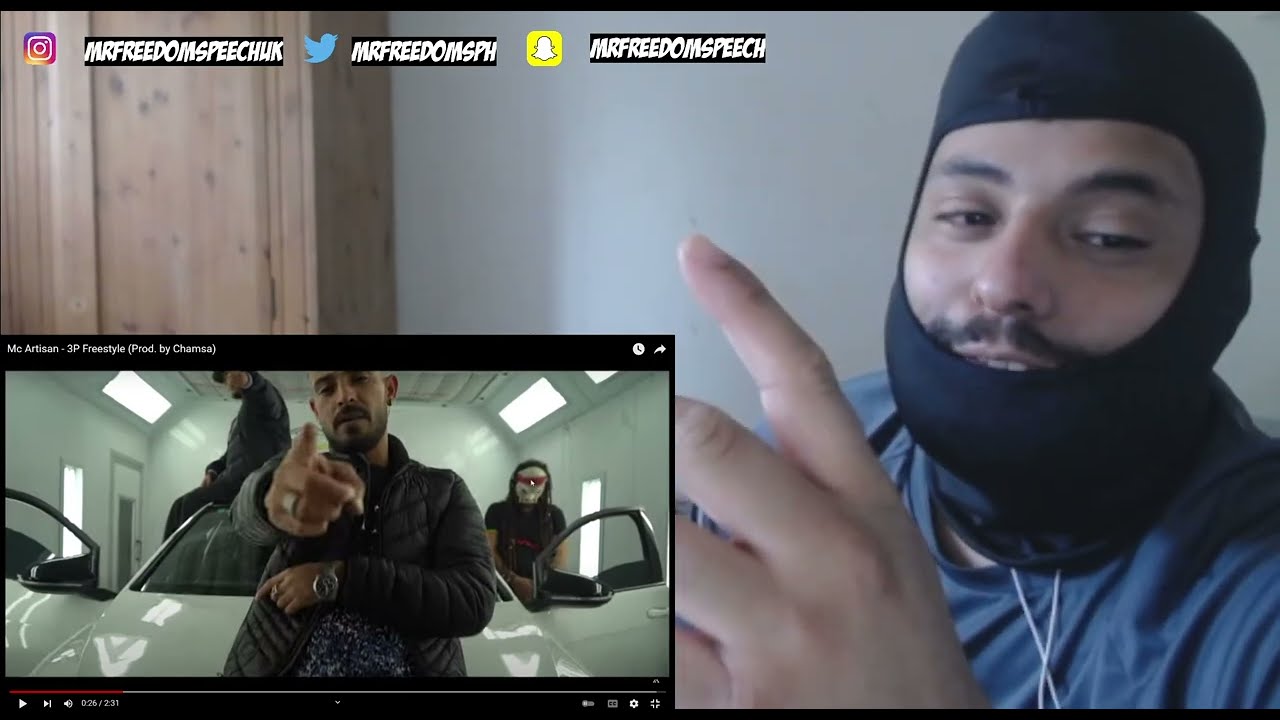 *UK🇬🇧REACTION* 🇩🇿 Mc Artisan - 3P Freestyle  (Prod. by Chamsa)  ALGERIAN RAP/DRILL
