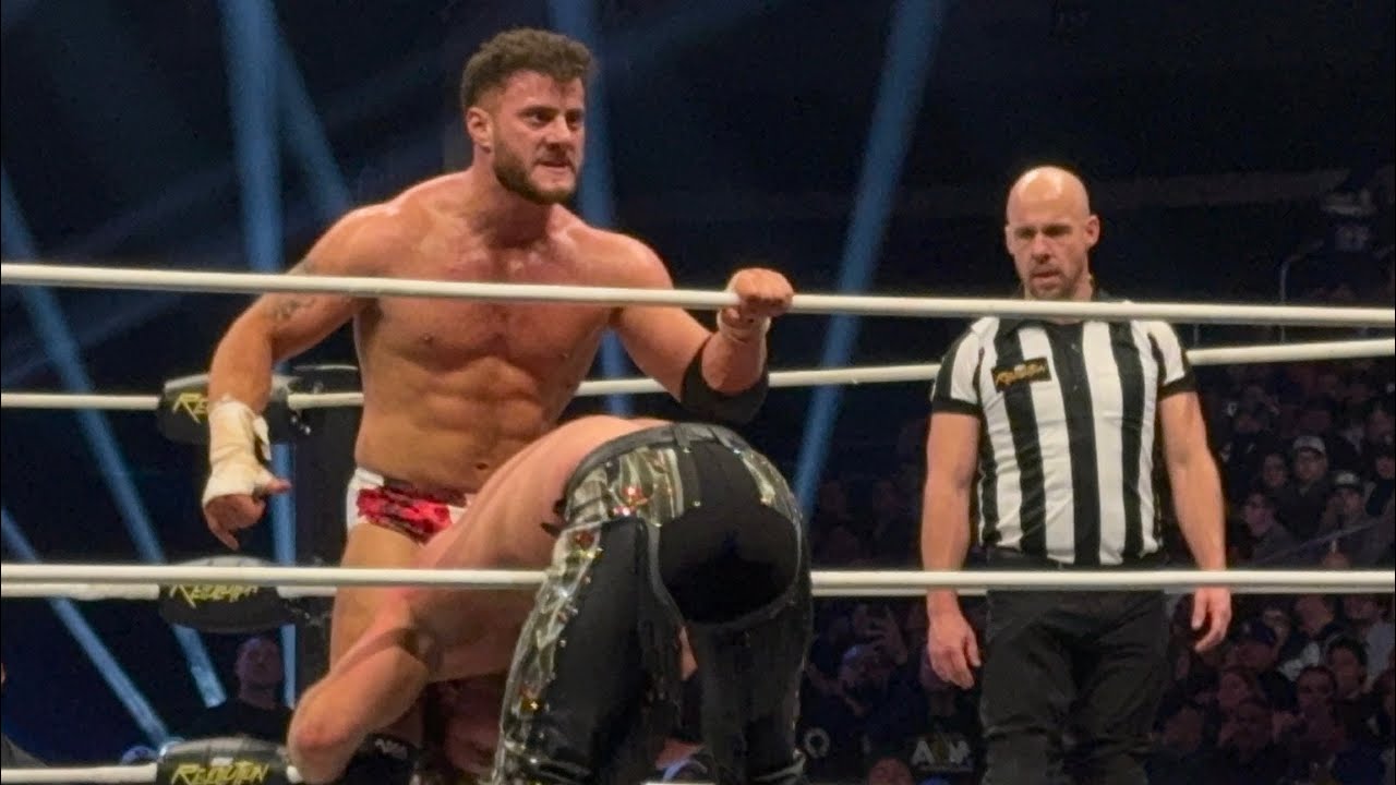 AEW Revolution 2025 MJF vs Hangman Adam Page full match watch this before Forbidden Door 2025 #aew  