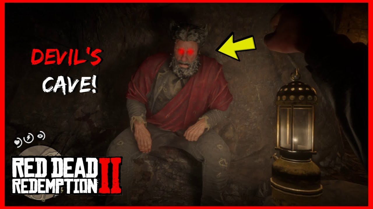 What Happens If You Get Up To The Devil's  Hiding Spot In Red Dead Redemption 2