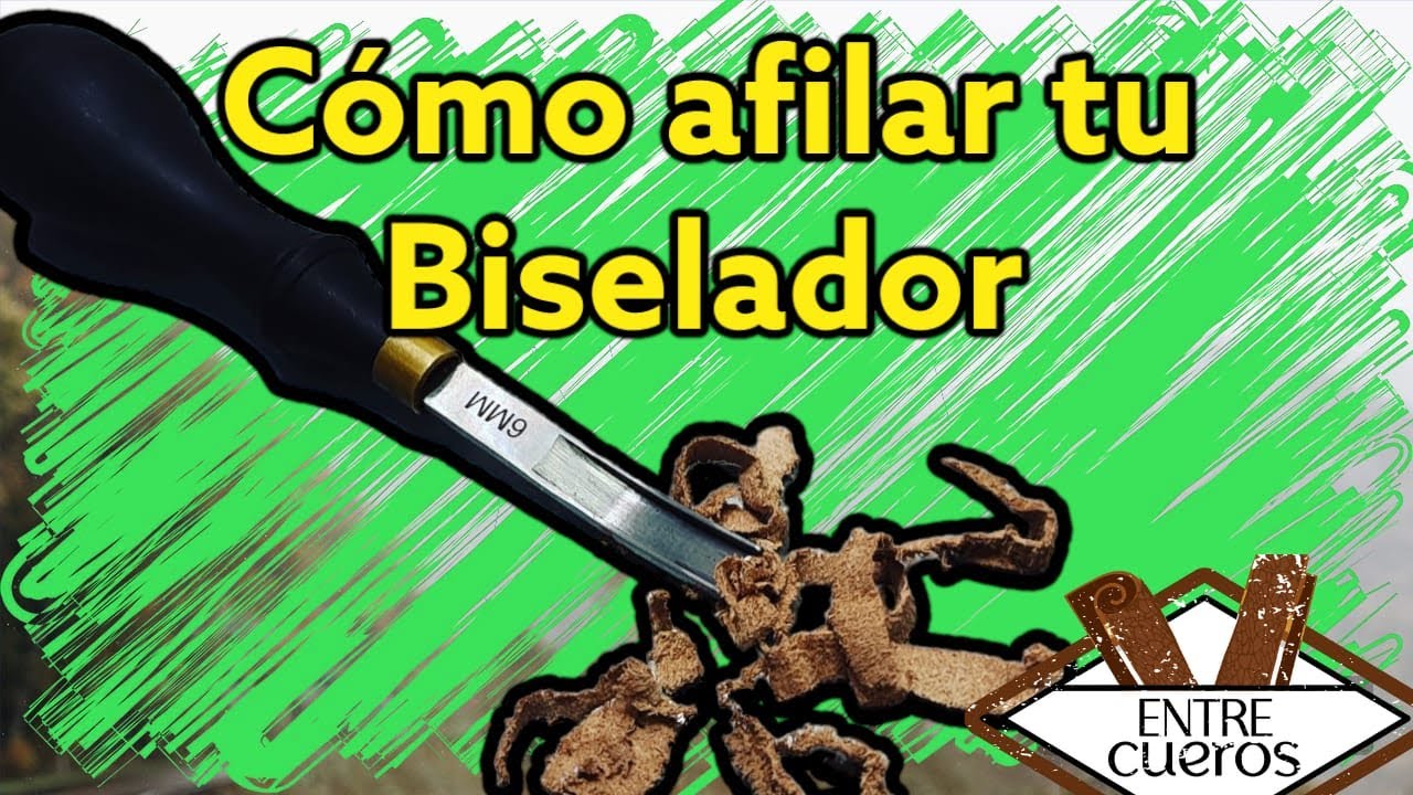 ¿Como afilar tu biselador  frances? ¡Tutorial rapido y efectivo!