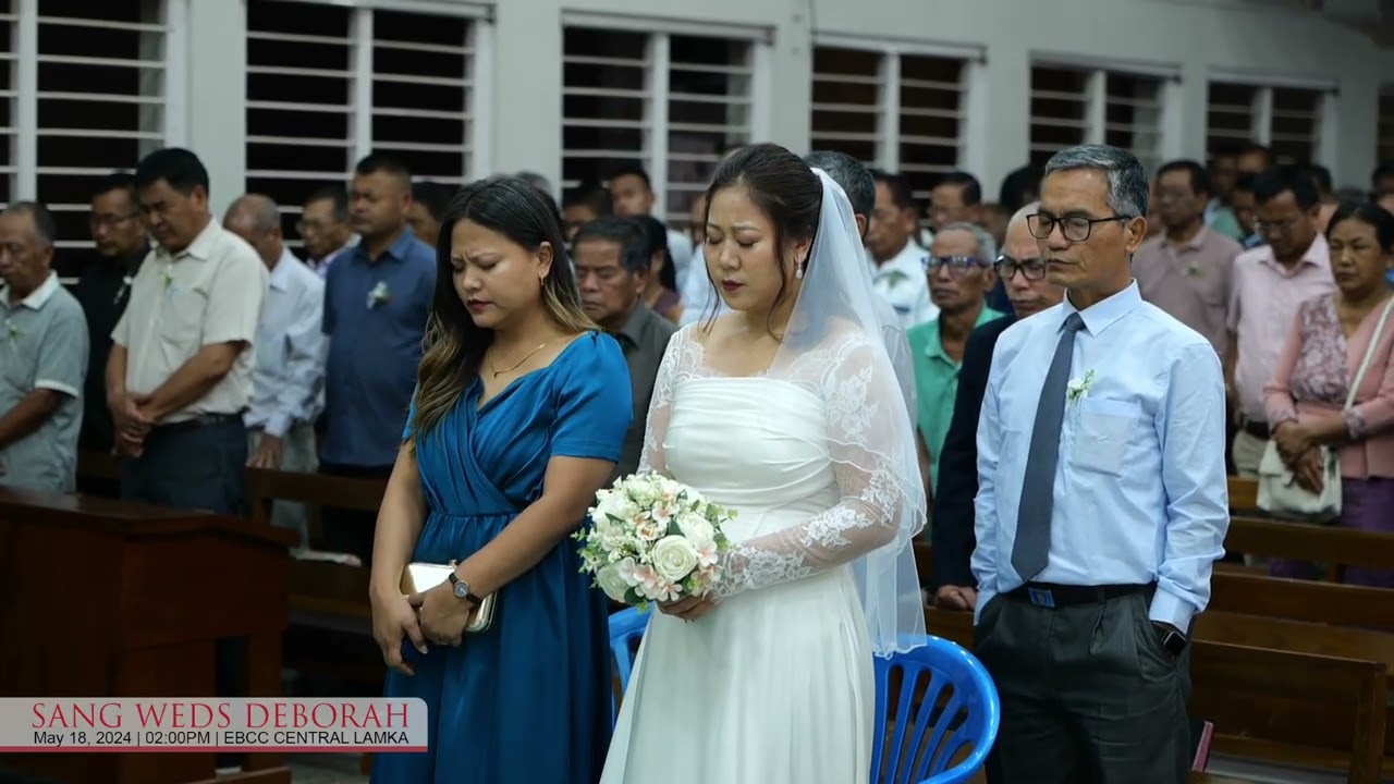 PAUL PAULIANSANG and DEBORAH KIMTHIANJOY : HOLY MATRIMONY