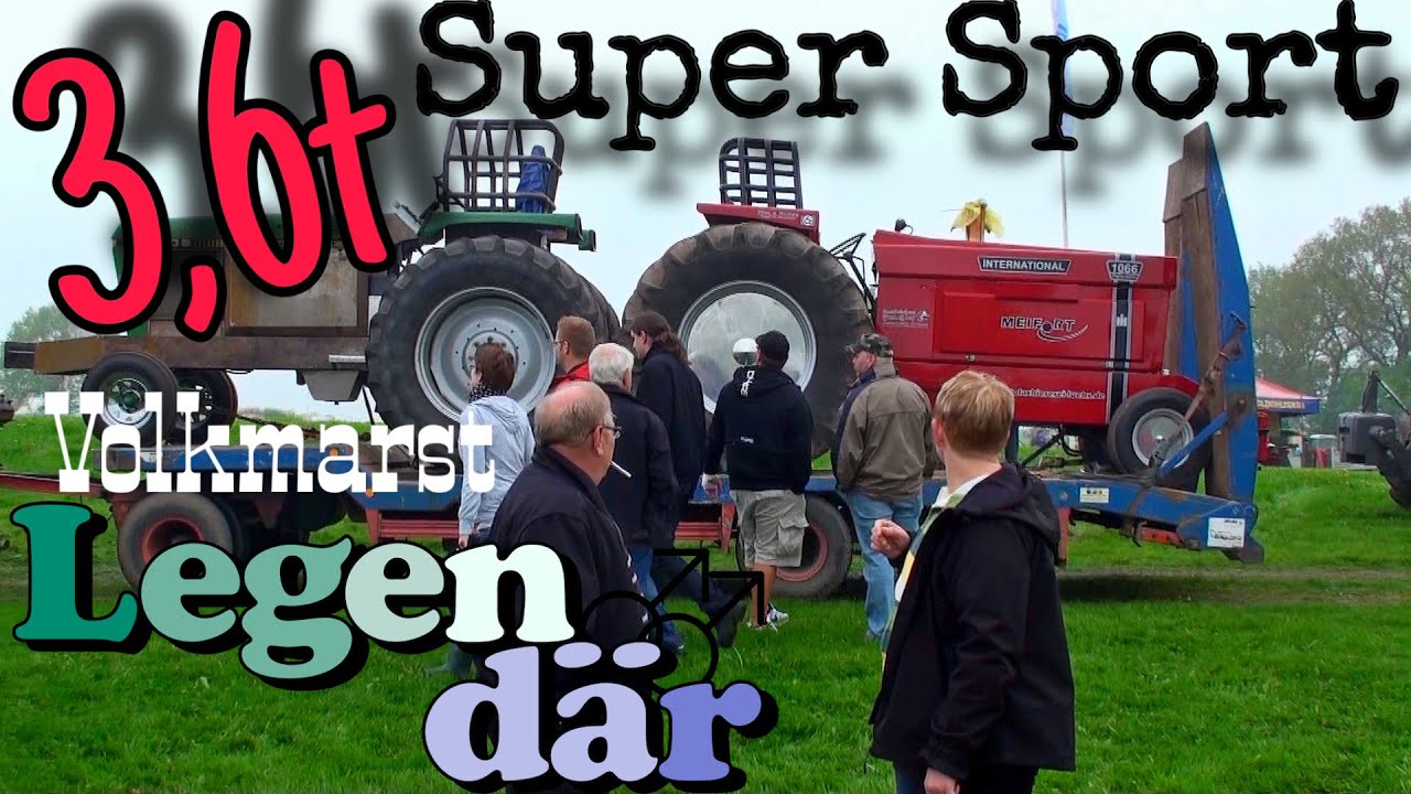 3,6t SS Made in Volkmarst 2025 Full Class Super Sport Tractor Pulling
