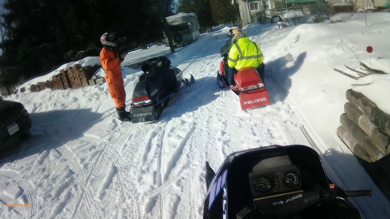 Our gang goes snow crunching Feb 2021