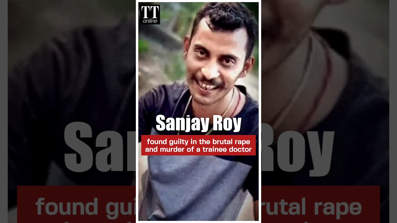 CBI Court Finds Sanjay Roy Guilty in Trainee Doctor's Rape-Murder at RG Kar Hospital #sanjayroy
