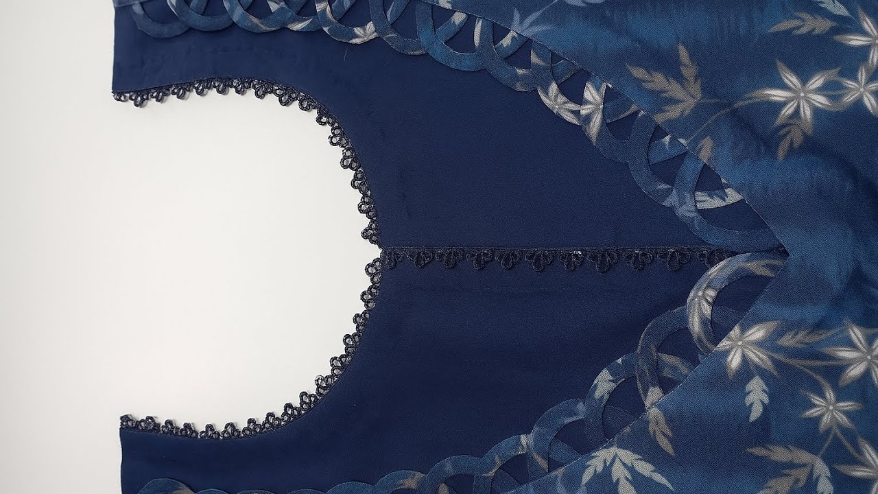 Interesting Sewing idea to Learn to sew A Neckline :Sewing Tips and Tricks For Beginner's
