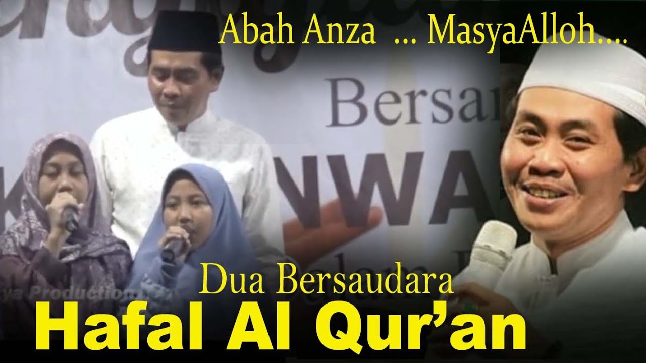 KH.Anwar Zahid Geleng Geleng Kepala Mendengar Dua Bersaudara Tahfidz Al Qur'an 