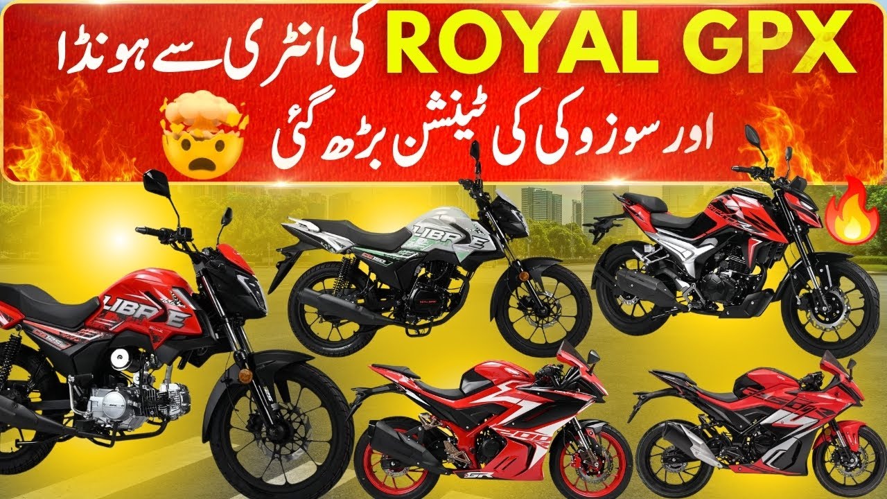 Royal GPX New Motorcycles Launched in Pakistan 2026