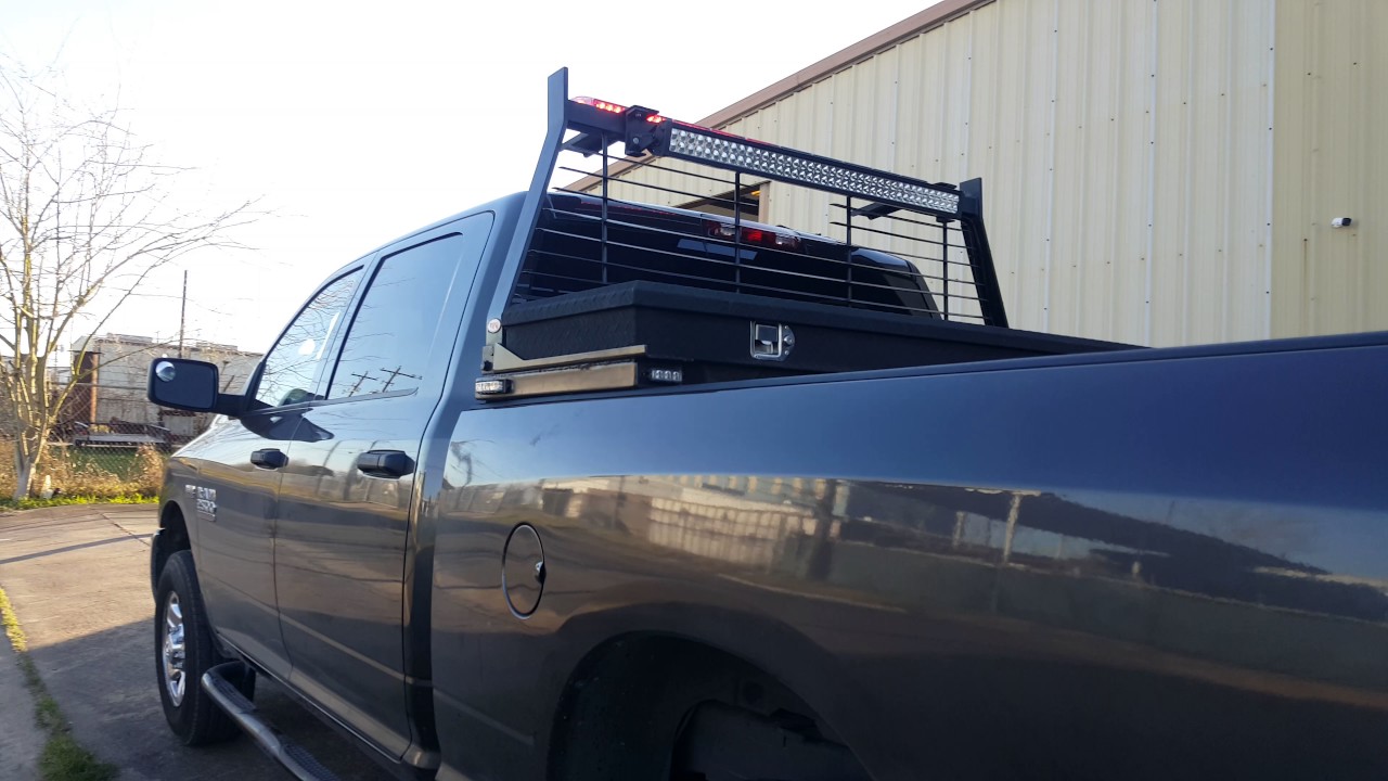 Ram 2500 Feniex Police Light Install by EFS Houston Emergency Fleet Service