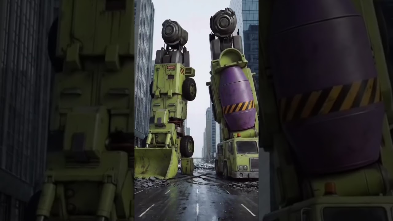 Transformers G1 - Constructicons atacan