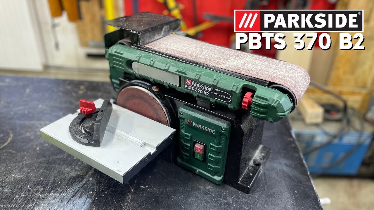 PARKSIDE Pásová a talířová bruska PBTS 370 B2 | Recenze