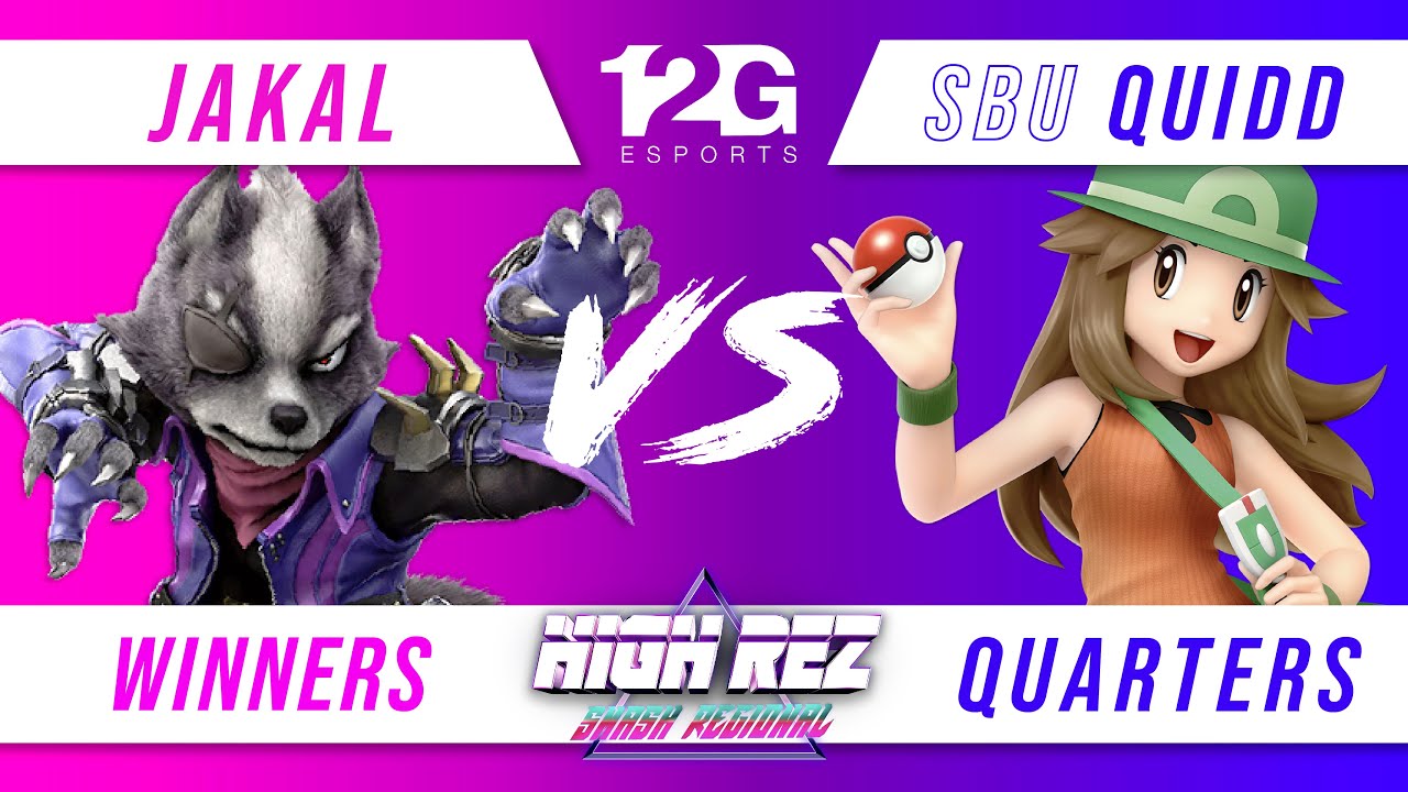 High Rez -  | Jakal (Wolf) v. SBU | Quidd (Pokemon Trainer) - Winners Quarters