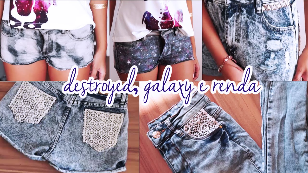 IDEIAS PARA CUSTOMIZAR SEU JEANS