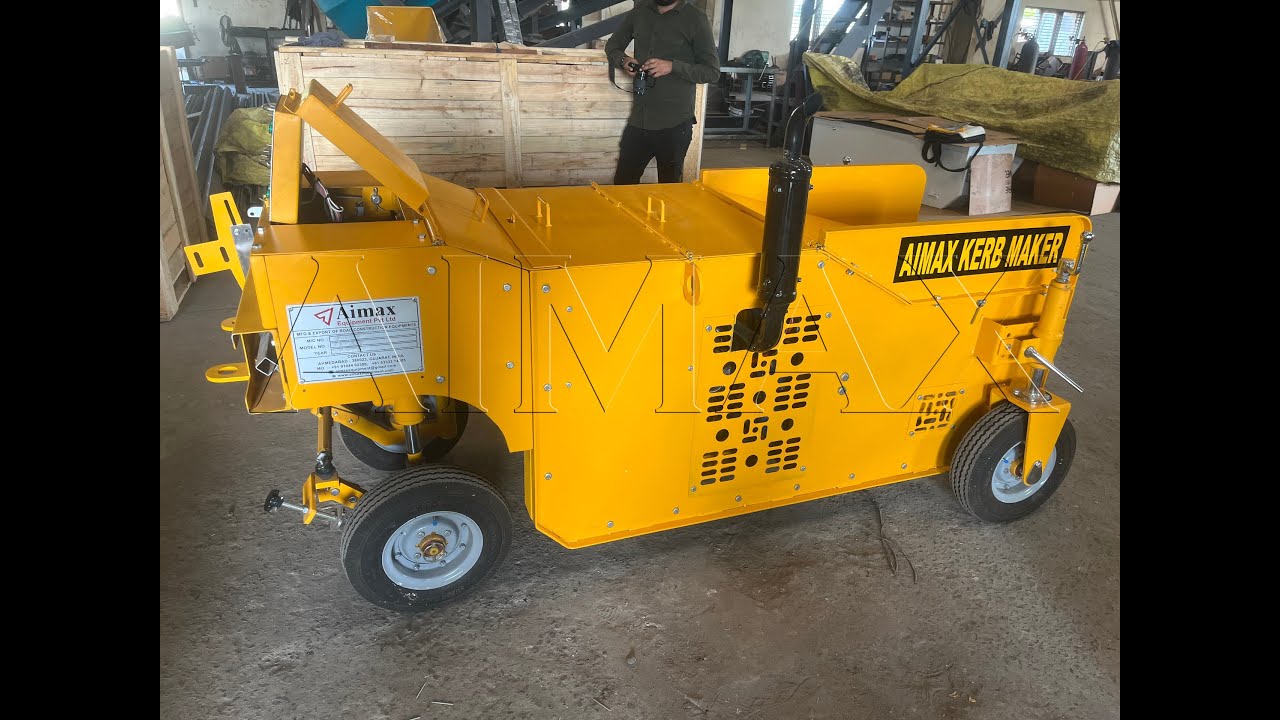 AKP 750 Concrete Curbing Machine | Kerb Paver Dispatched to Australia