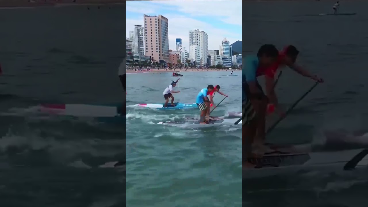 Watch Rai Taguchi's Flawless Stand Up Paddle Board Racing Technique in action